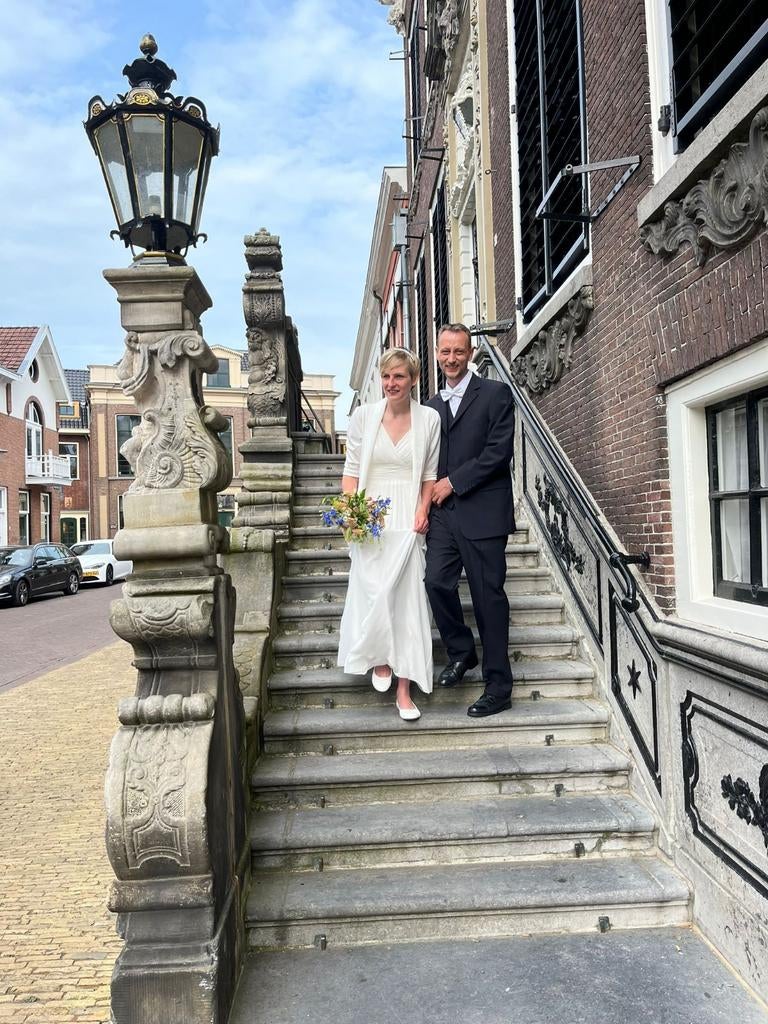 Prachtig mooie trouwjurk, Ophalen of Verzenden, Zo goed als nieuw, Wit, Trouwjurk