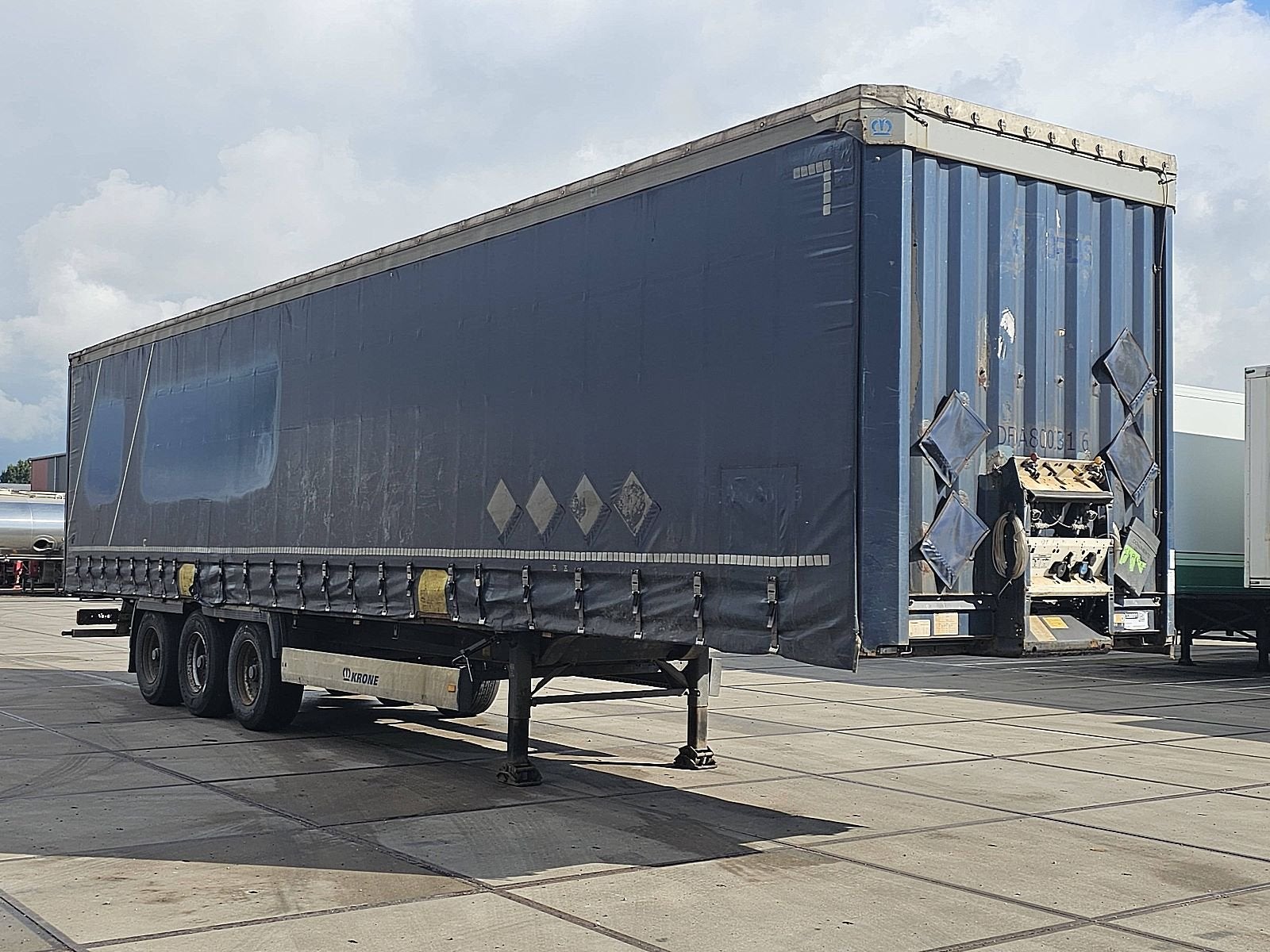 KRONE N/A standard bpw, Auto's, Overige kleuren, Origineel Nederlands, Bedrijf, Aanhangers en Opleggers