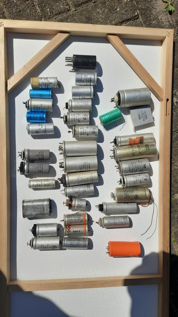 Condensatoren, Ophalen of Verzenden, Gebruikt