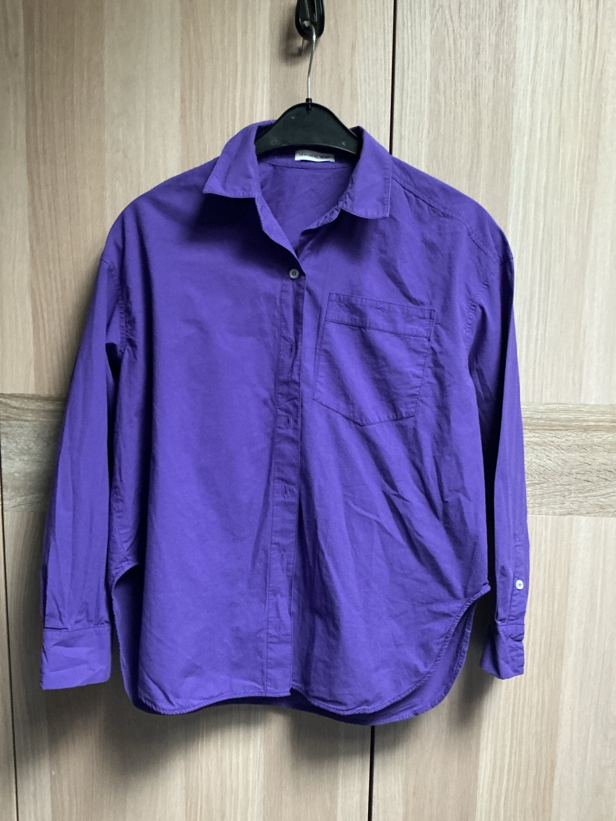Designer Remix damesblouse paars, oversized, maat 36, Ophalen of Verzenden, Zo goed als nieuw, Maat 36 (S), Paars