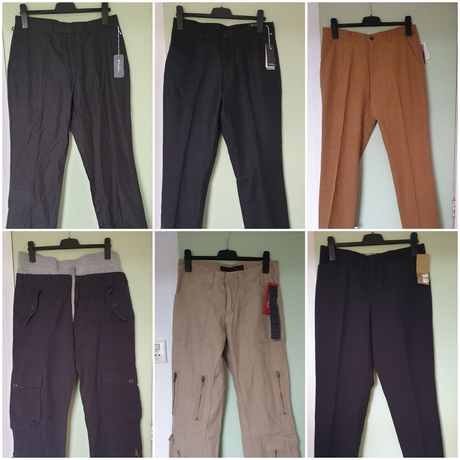 30 Herenbroeken diverse merken, maten S t/m XXL, Kleding | Heren, Ophalen of Verzenden, Nieuw, Overige maten, Overige kleuren
