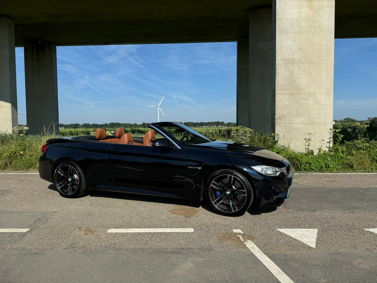 BMW M4 met 85dkm vol in de opties, Auto's, Automaat, Achterwielaandrijving, 4-Serie, Bruin