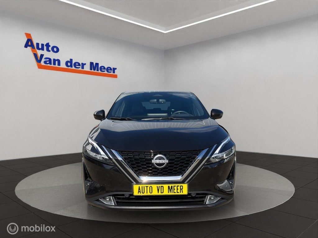 Nissan Qashqai 1.3 MHEV Xtronic Tekna, Gebruikt, 4 cilinders, Zwart, Leder