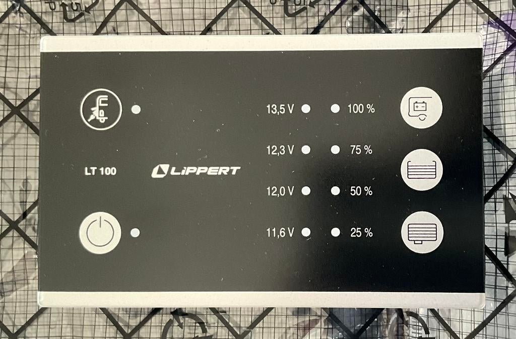 LT100 schaudt / Lippert / Globecar bedieningspaneel, Schaudt, Nieuw, Service@schaudt.de, Planckstr. 8 Markdorf
