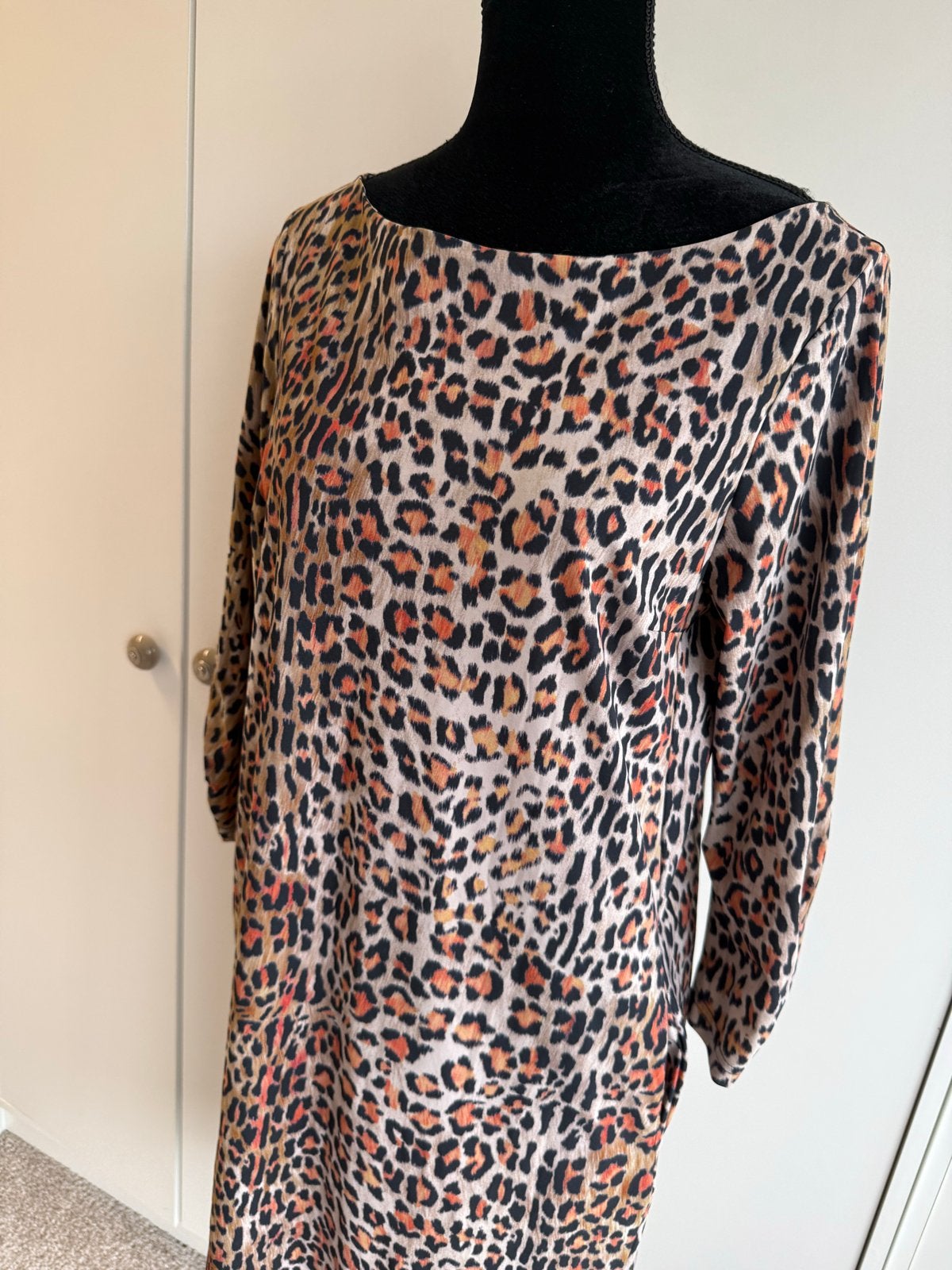Studio Anneloes jurk met luipaardprint - Maat S, Ophalen of Verzenden, Zo goed als nieuw, Maat 36 (S), Meerkleurig