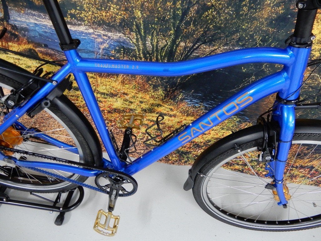 SantosTravelmaster 2.9 57 Cm Rohloff+Son+Magura+Riem ZGAN!!, Ophalen, 28 inch, Zo goed als nieuw, 57 tot 61 cm