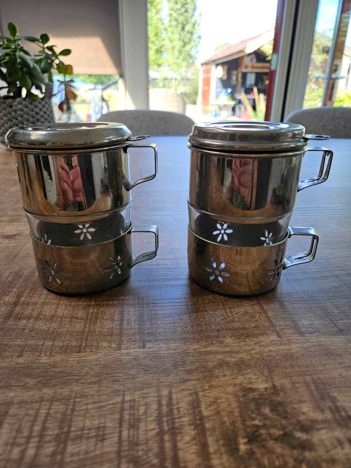 Vintage Duralex Koffiepercolator Set - Jaren '70, Ophalen of Verzenden