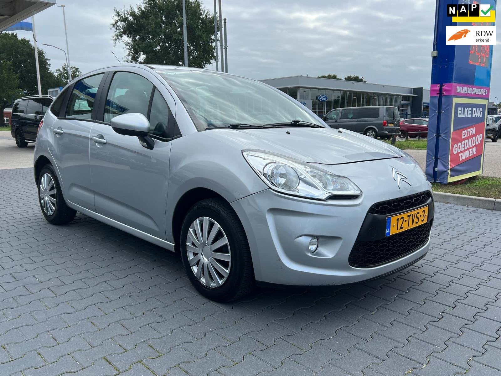 Citroen C3 1.6 E-HDi TENDANCE 5DRS BJ012 AIRCO, Voorwielaandrijving, Euro 5, Gebruikt, 4 cilinders