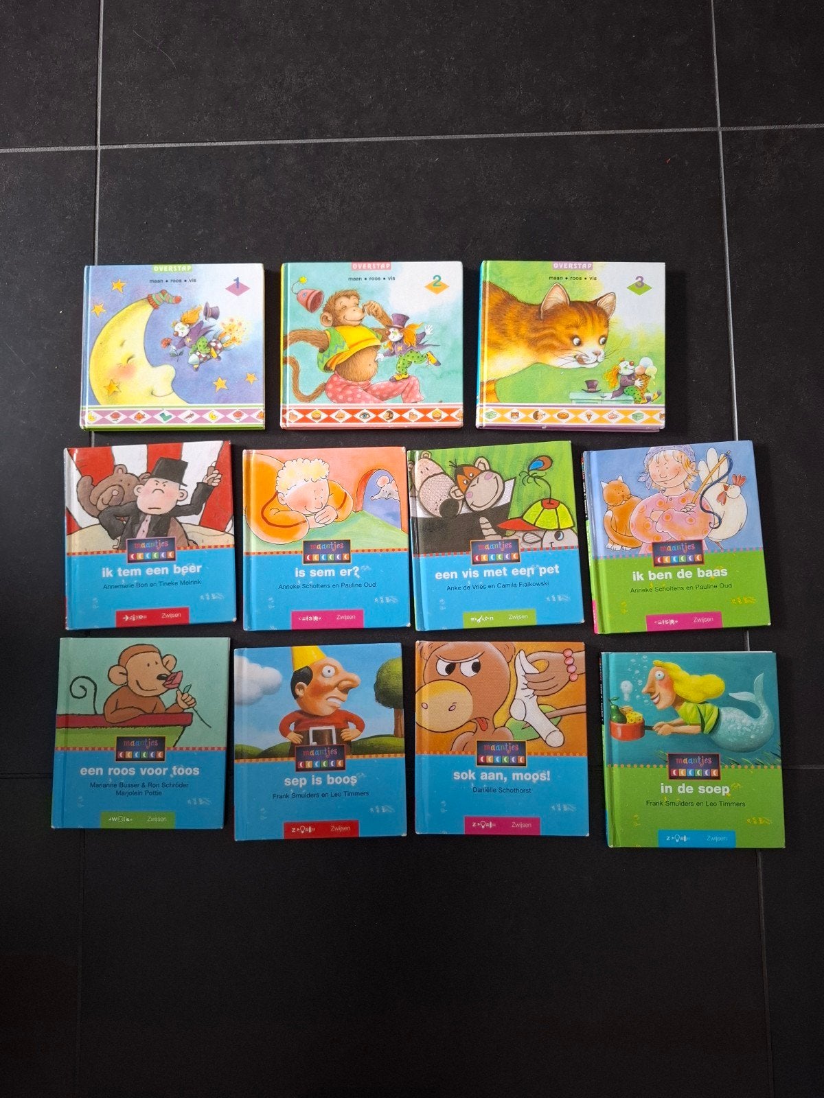 leren lezen leuke set boekjes, Gelezen, 5 of 6 jaar, Fictie algemeen, Jongen of Meisje