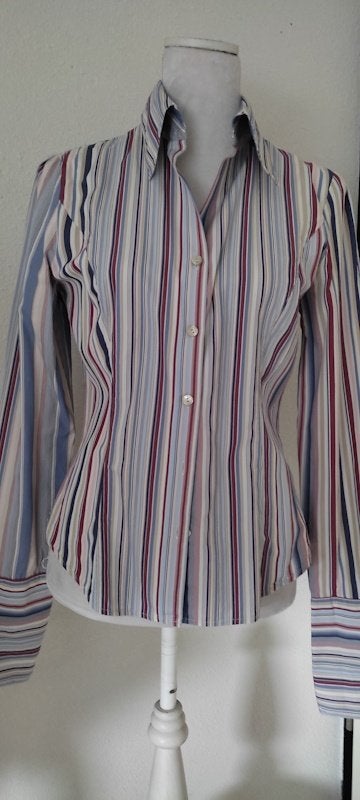 Josephine & Co gestreepte blouse, 38, Maat 38/40 (M), Josephine & Co, Zo goed als nieuw, Meerkleurig