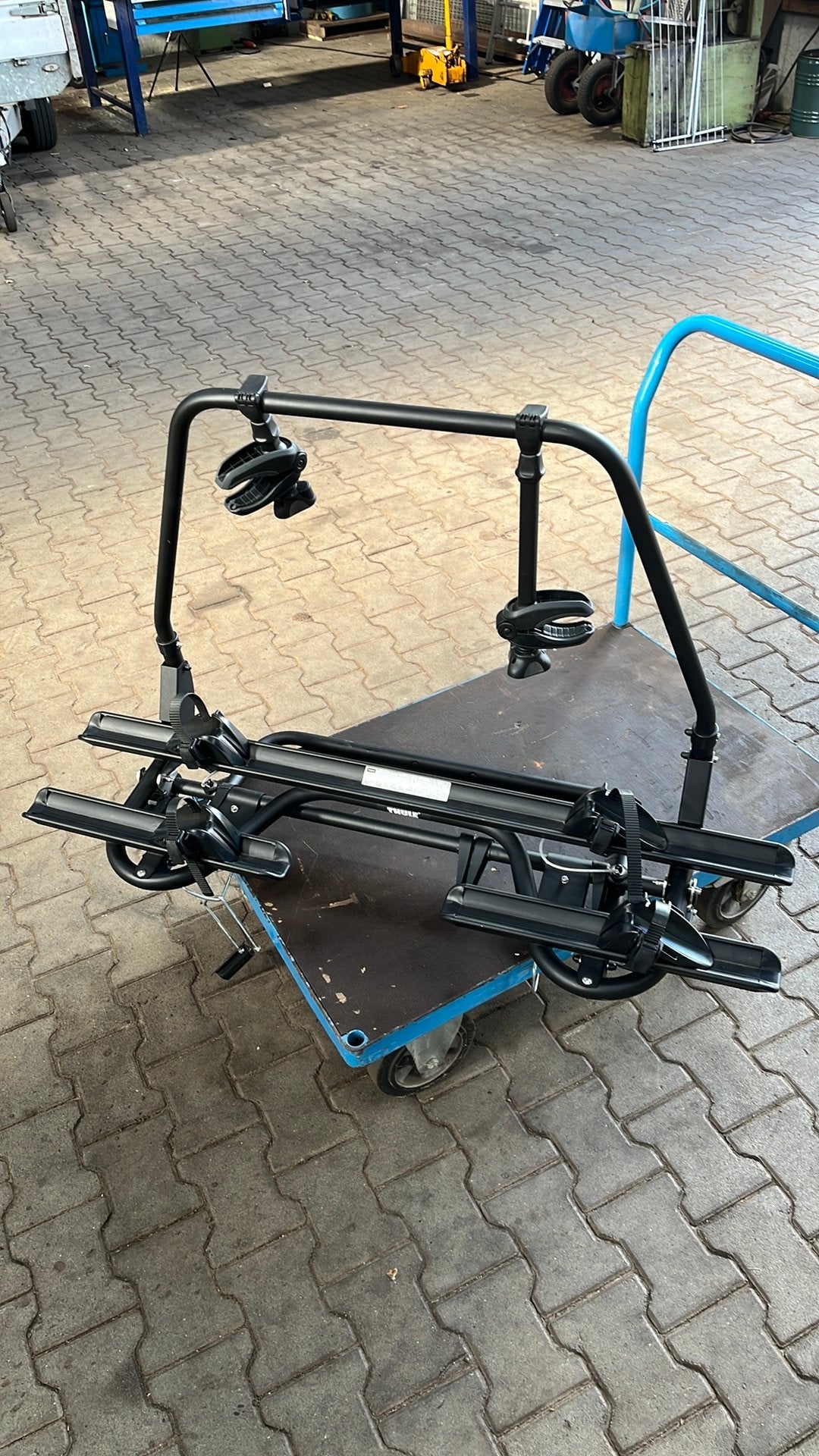 THULE Superb XT Black, Caravans en Kamperen, Ophalen, Zo goed als nieuw