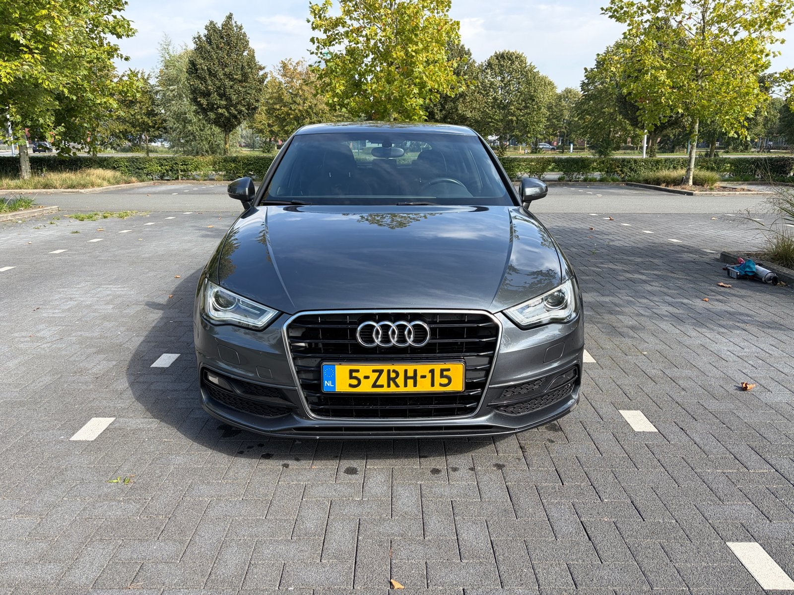 Audi A3 1.4 Tfsi 92KW Sportback S-tronic 2015 Grijs, Auto's, Voorwielaandrijving, 125 pk, Zwart, 4 cilinders
