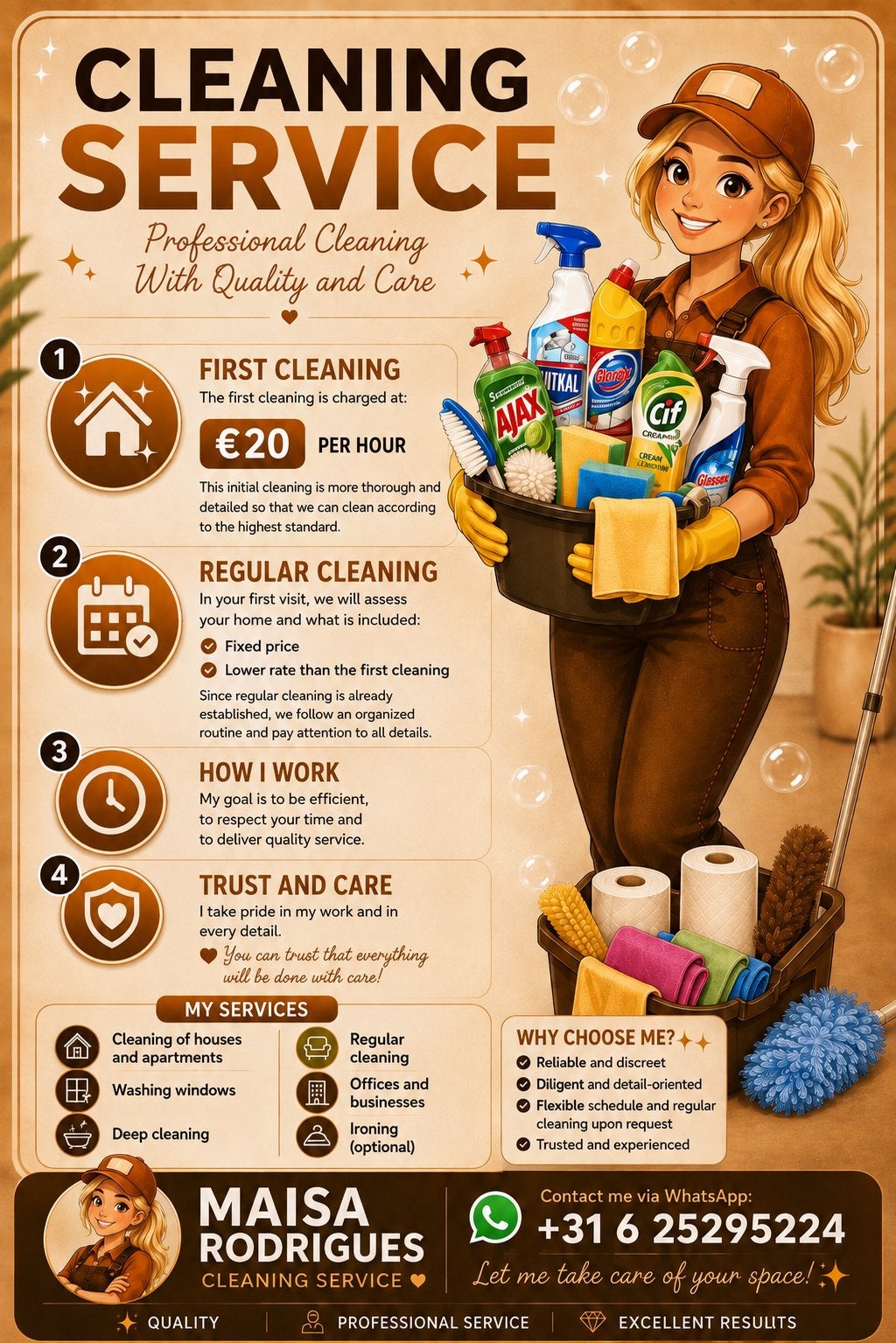 Cleaner omgeving Amsterdam & Hilversum | schoonmaker, Diensten en Vakmensen, Schoonmaken bedrijfsruimte