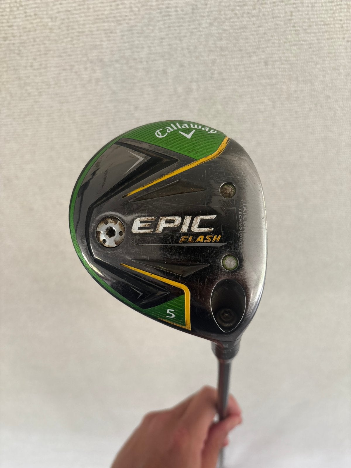 Callaway Epic Flash Houten 5 | 18* Loft | Stiff Flex, Sport en Fitness, Callaway, Ophalen of Verzenden, Zo goed als nieuw, Callaway