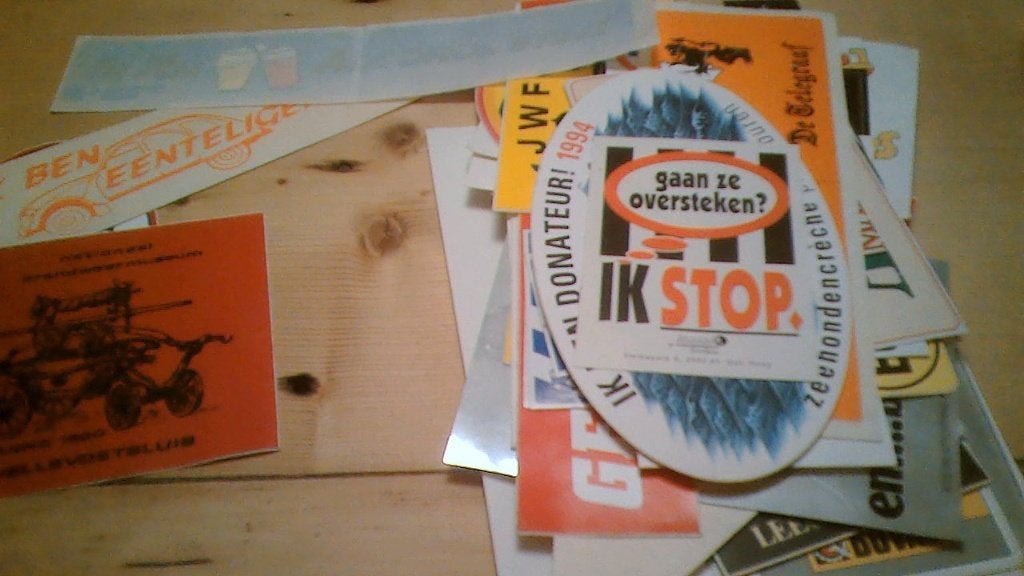 Stickers, Verzenden, Nieuw, Plaatje