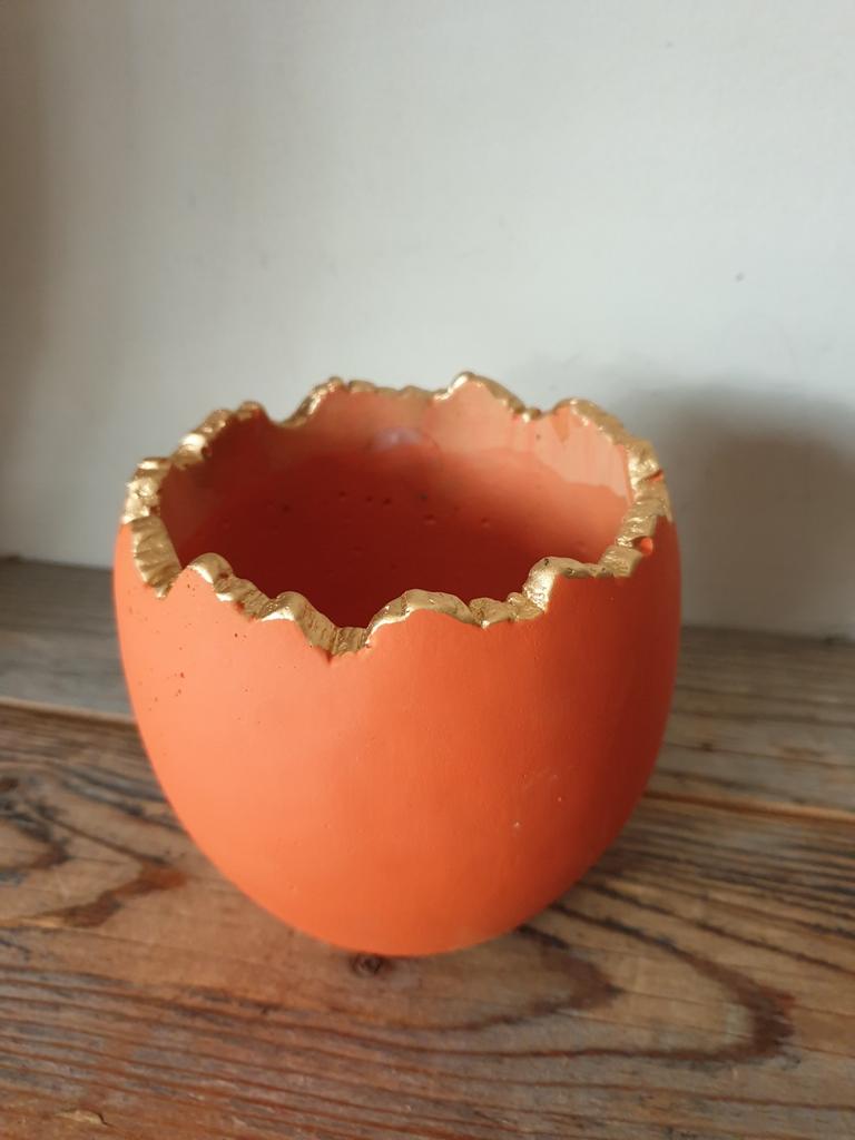 Partij nieuwe bloempotten  - bloempot  - ei - workshop, Diversen, Ophalen, Nieuw
