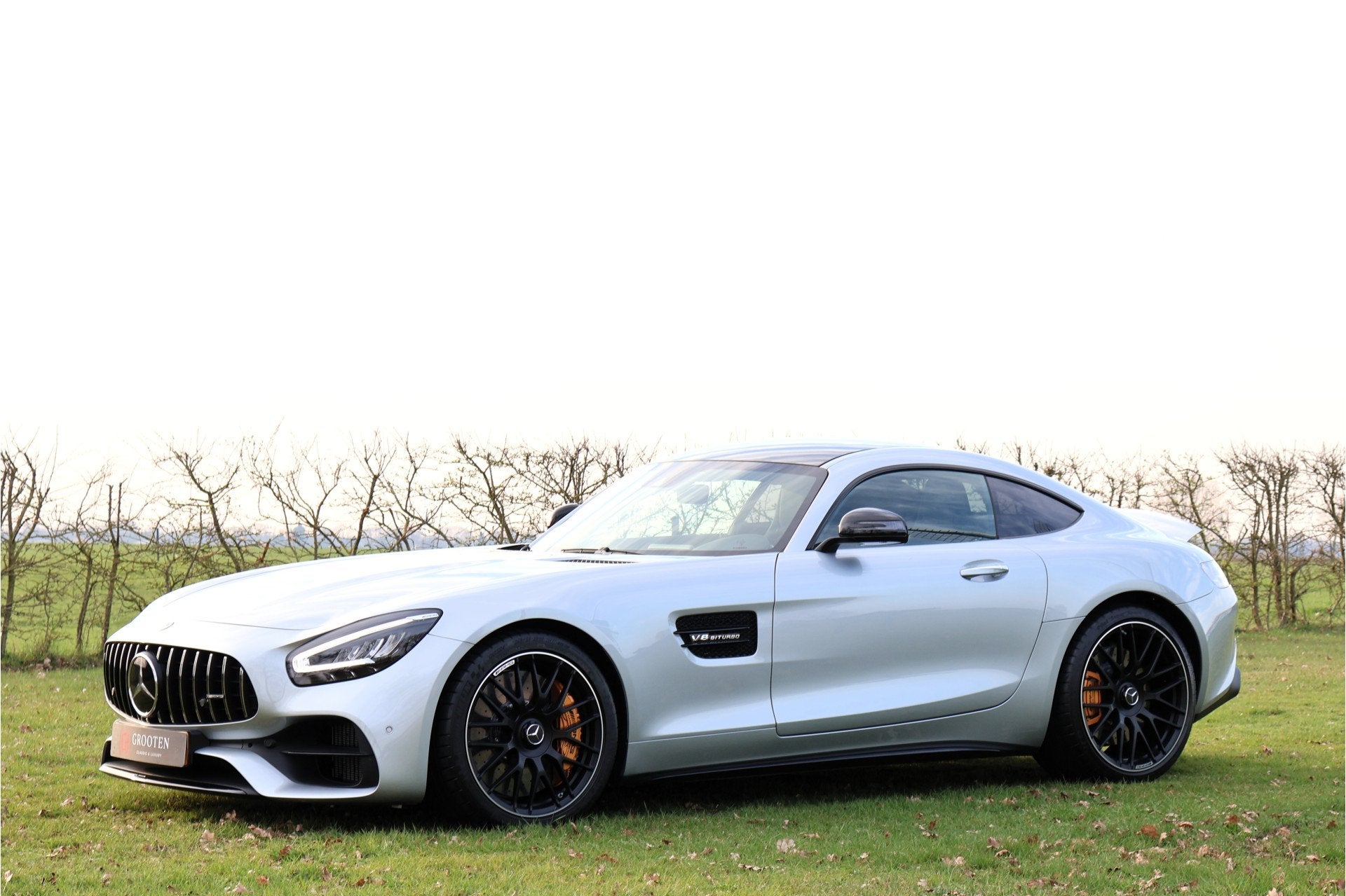 Mercedes-Benz AMG GT 4.0 Premium - Panorama - Keramisch - 3., Auto's, Mercedes-Benz, Automaat, Dealer onderhouden, Achterwielaandrijving
