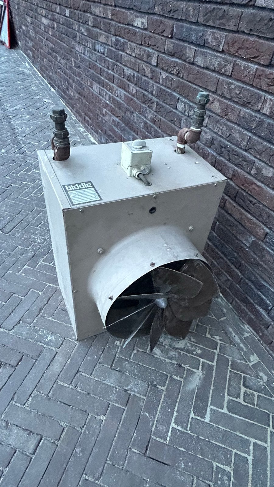 Biddle verwarmingsunit voor garage/schuur (CV-aansluiting), Ophalen, Gebruikt, Minder dan 200 watt, Overige typen