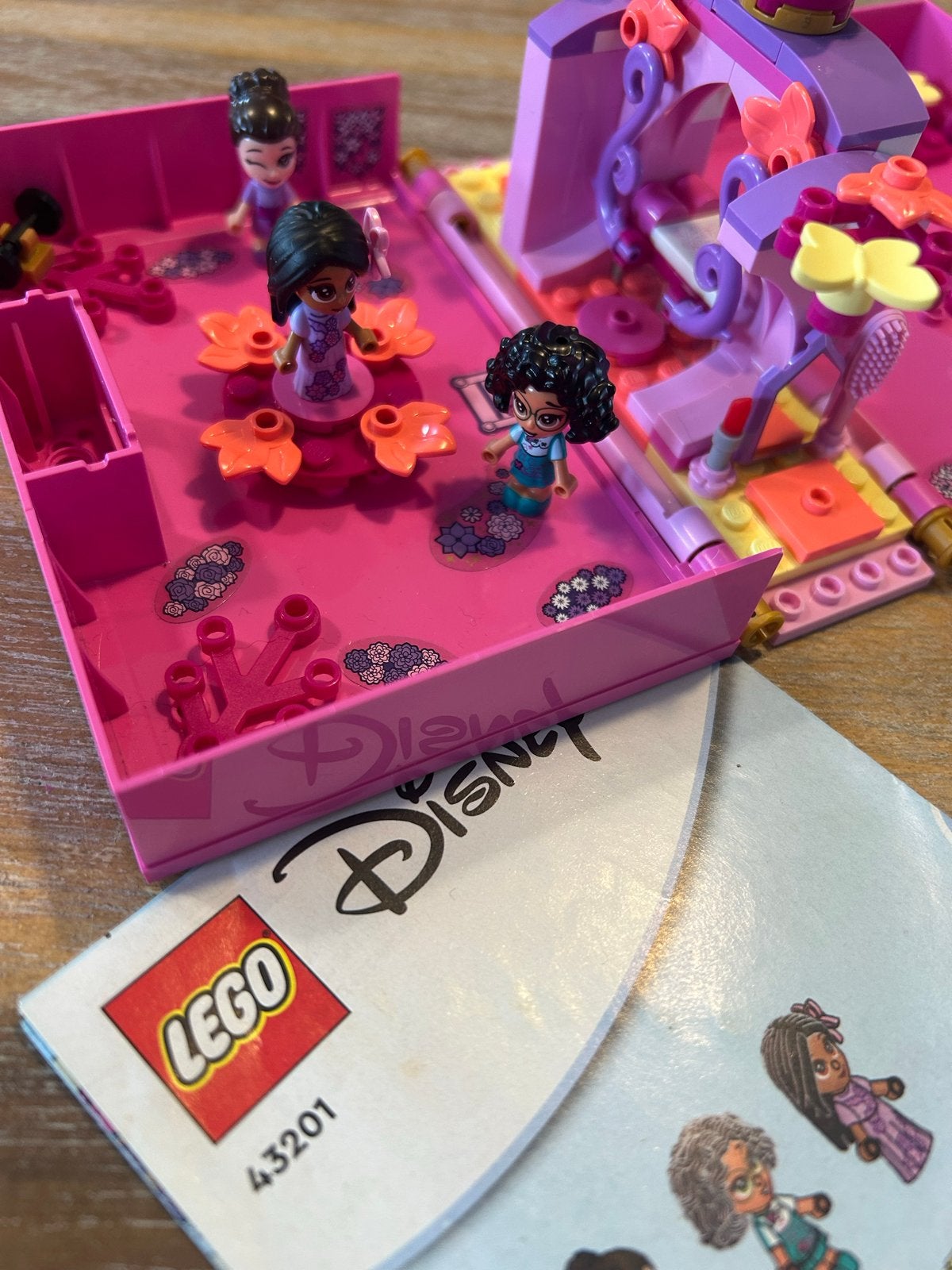 LEGO Disney Encanto Isabela's Magische Deur 43201, Lego, Ophalen of Verzenden, Zo goed als nieuw, Compleet