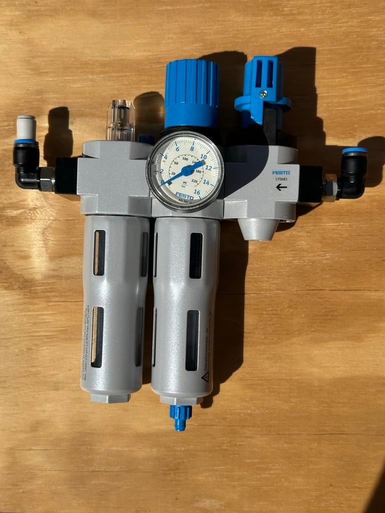 Festo Persluchtverzorgingseenheid - D-Mini Serie, Doe-het-zelf en Verbouw, Compressors, Ophalen of Verzenden