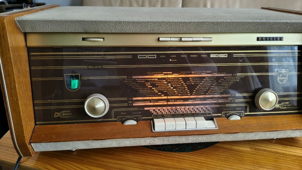 Philips buizenradio B6X12A, Ophalen, Gebruikt, Radio