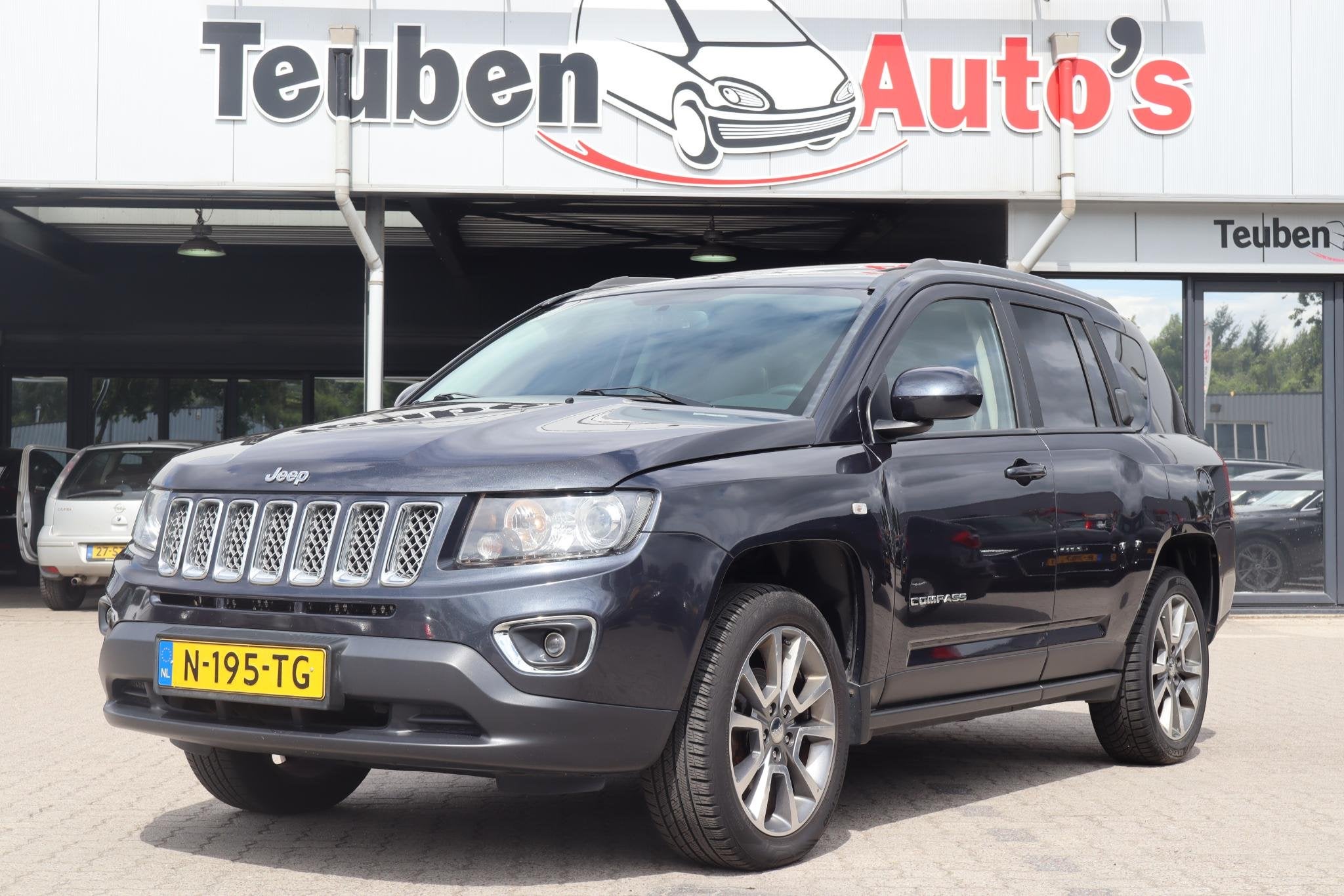 Jeep Compass 2.4 Limited 4WD | Schuif/open dak | Camera | Na, Auto's, Automaat, 1486 kg, 450 kg, Gebruikt