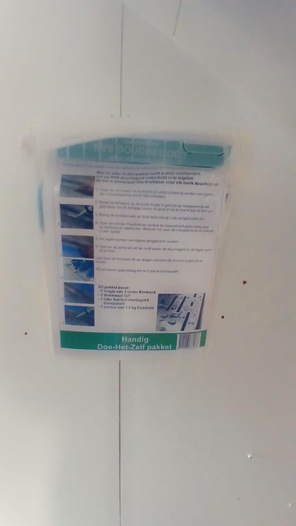 DHZ douchegoot pakket, Ophalen, Nieuw, Douche