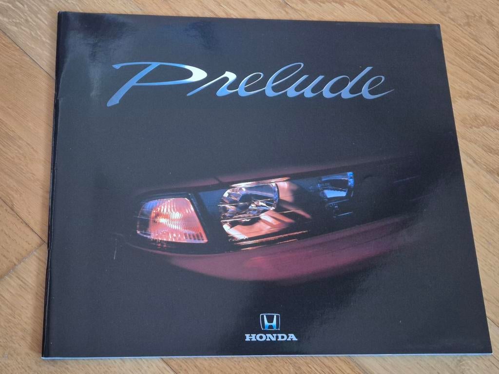 Honda Prelude brochure 1992, Ophalen of Verzenden, Honda