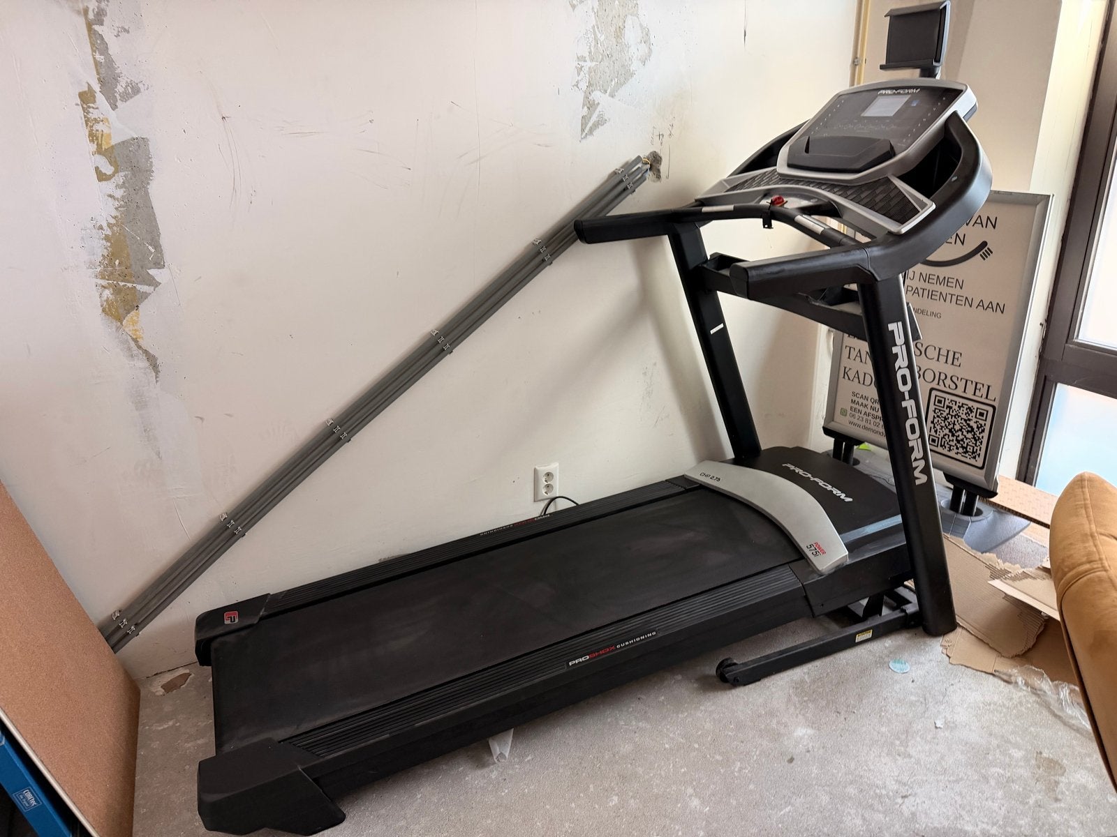ProForm Power 575i Loopband - Nieuwstaat, Sport en Fitness, Ophalen, Nieuw, Metaal, Loopband