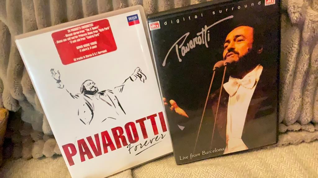 Pavarotti Forever & live Barcelona dvds, Alle leeftijden, Ophalen of Verzenden, Zo goed als nieuw, Muziek en Concerten