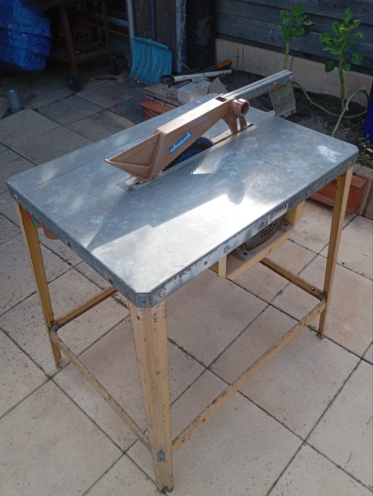 Scheppach Tafelzaag/cirkelzaag, Ophalen, Gebruikt, Cirkelzaag, 1200 watt of meer
