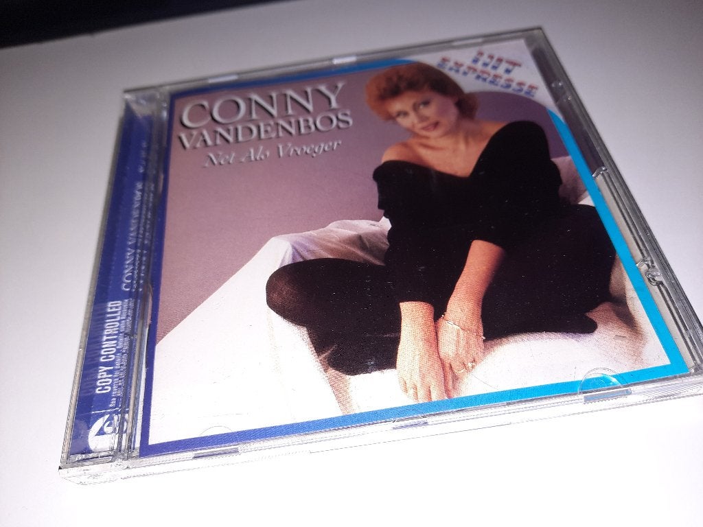 CD RARE Conny Vandenbos – Net Als Vroeger, Cd's en Dvd's, Cd's | Nederlandstalig, Ophalen, Zo goed als nieuw, Levenslied of Smartlap