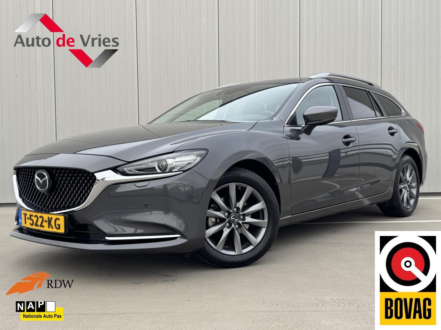 Mazda 6 Sportbreak 2.0 SkyActiv-G 165 Centre-Line|Trekhaak, Auto's, 1998 cc, Stof, 4 cilinders, Met garantie (alle)