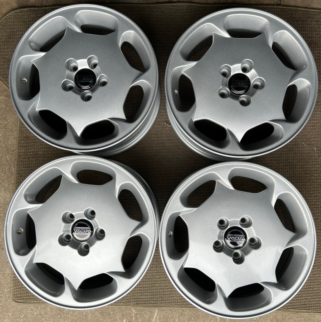 Volvo Andromeda Velgen 16 inch 960 S60 V70, Auto-onderdelen, Ophalen, Velg(en), 16 inch, Gereviseerd