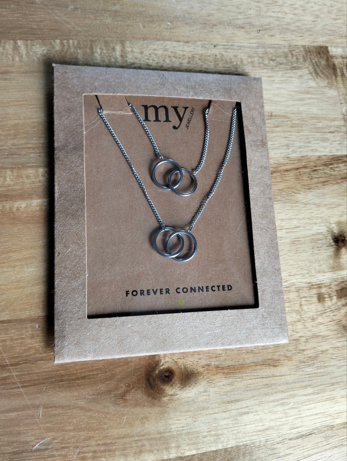 My Jewellery ketting 'Forever Connected' - Zilverkleurig, Ophalen of Verzenden, Nieuw, Zilver, Overige materialen