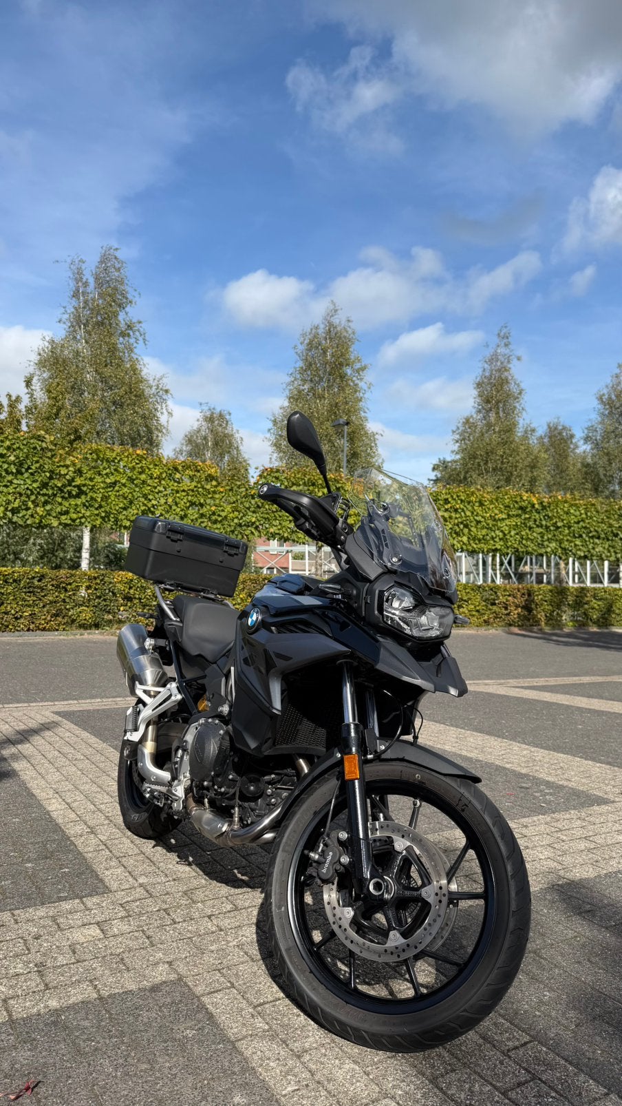 BMW F 800 GS 2024 Triple Black | 12.995 km | Zeer compleet |, Motoren, 2 cilinders, Occasion, Motorrijbewijs A, Particulier