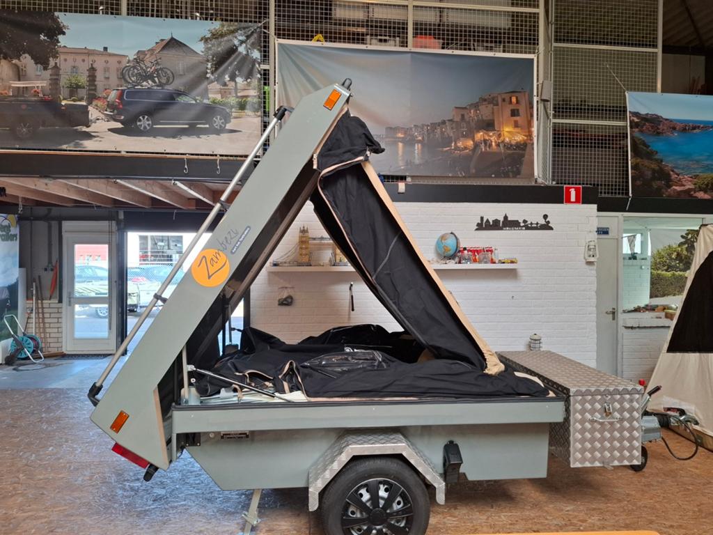 Zambezi Original 2023, Caravans en Kamperen, Vouwwagens, Ophalen, Aart Kok, Tot en met 2, Grijs