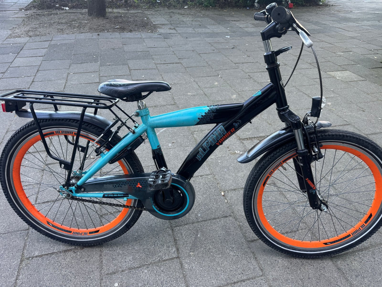 Alpina jabber 22 inch jongensfiets, Ophalen