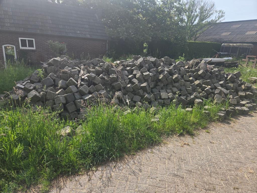 Kinderkoppen, Tuin en Terras, Grind, Keien en Split, Ophalen, Grijs, Graniet