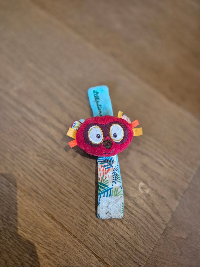 Lilliputiens - armband rammelaar, Ophalen, Gebruikt, Rammelaar, Met geluid