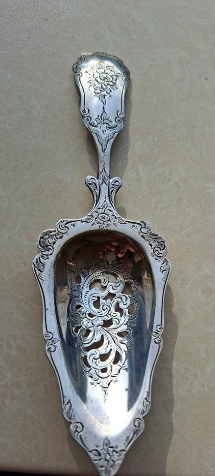zilver natfruitschep 1859 Johannes Jacobus Torlau Amsterdam, Ophalen, Zilver