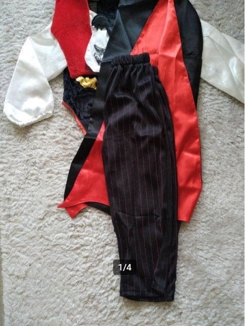 Prachtig Vampier outfit mt 98 / 104, Ophalen of Verzenden, Nieuw, 104 of kleiner, Jongen