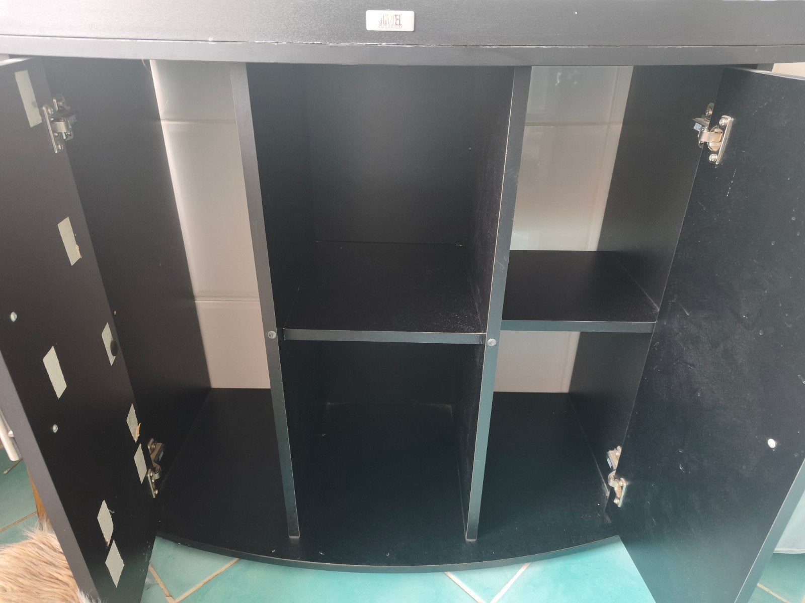 Juwel 260 vision, Ophalen, Gebruikt, Leeg aquarium, Verwarming