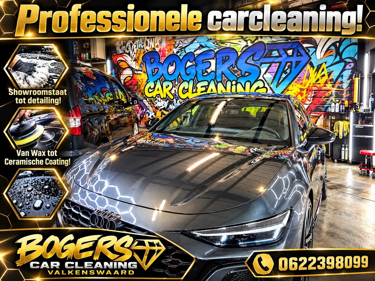 carcleaning autopoetser detailing polijsten wax en coating, Ophalen of Verzenden