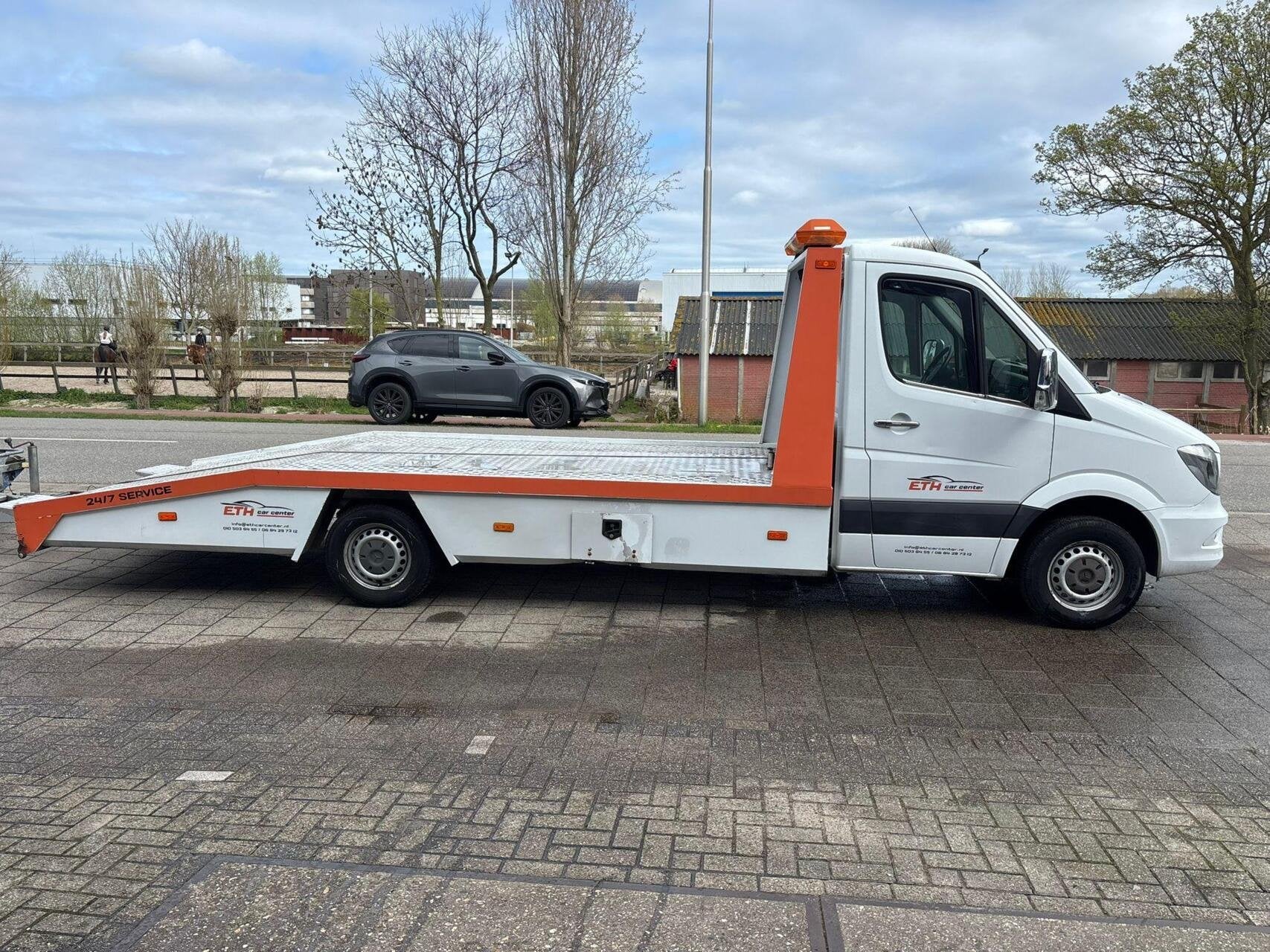 Mercedes Sprinter 316 2.2 CDI oprijwagen luchtvering/airco/, Auto's, 13 km/l, Euro 5, Gebruikt, 4 cilinders