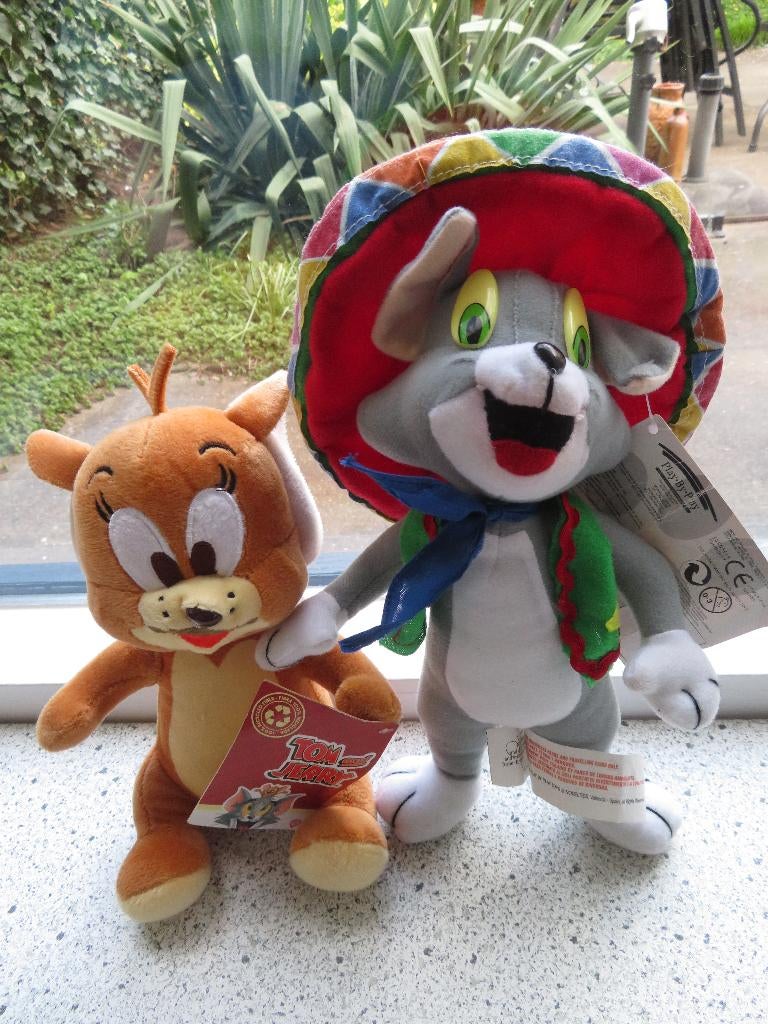 Muis poes van Tom and Jerry merk Play by Play, Kinderen en Baby's, Speelgoed | Knuffels en Pluche, Zo goed als nieuw, Muis, Middelgroot (20 tot 80 cm)