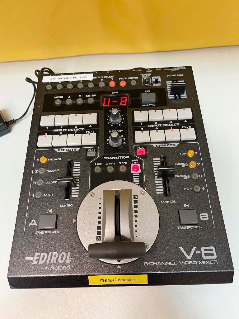 Edirol V-8 8-CHANNEL VIDEO MIXER (werk perfect), Overige merken, N, N, Overige soorten
