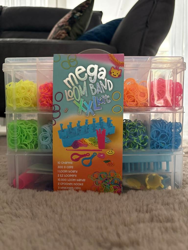 Mega loom kit, Verzenden, Overige thema's, Nieuw, Meerkleurig