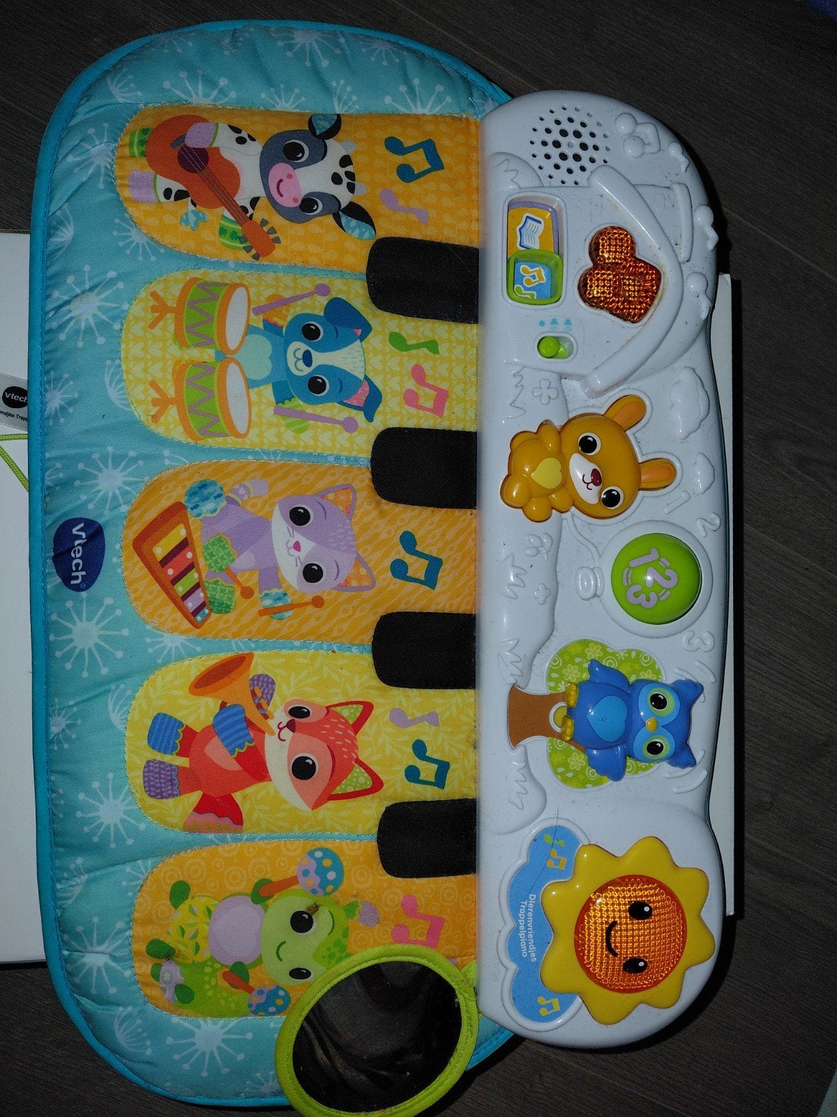 VTech trappelpiano - Zo goed als nieuw, Ophalen of Verzenden, Zo goed als nieuw, Overige typen, Met geluid