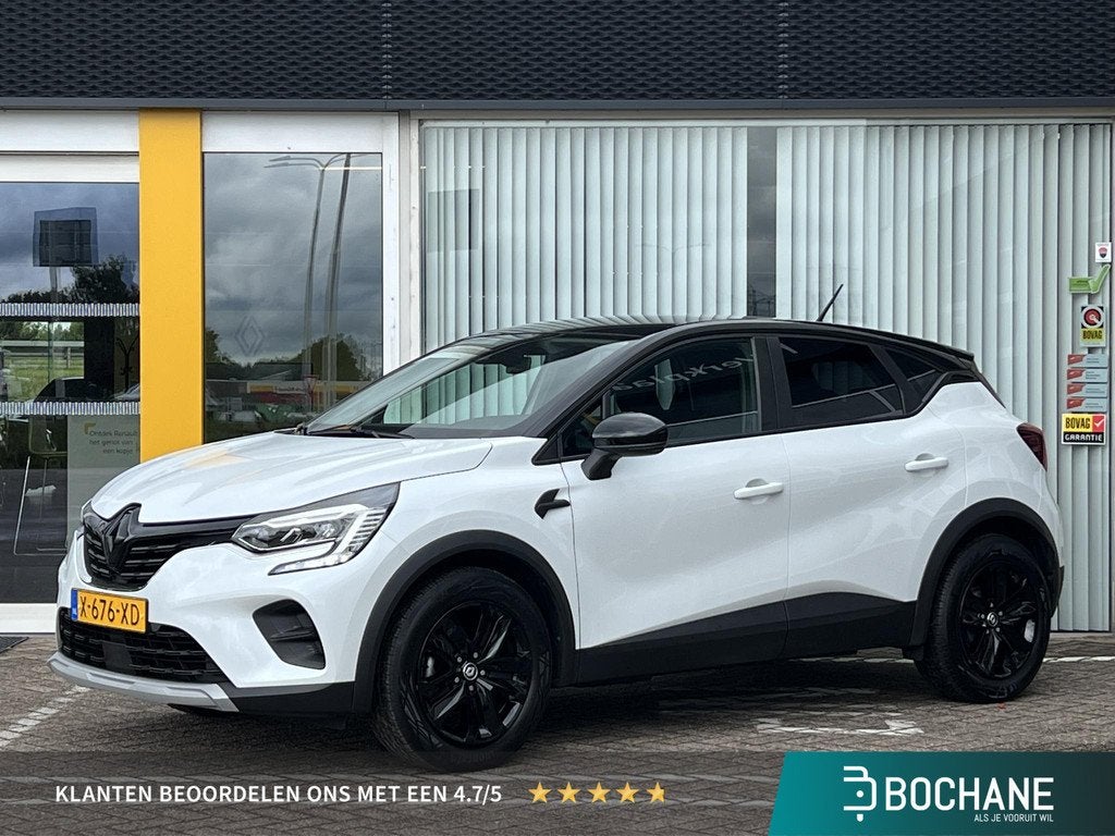 Renault Captur 1.0 TCe 90 evolution Black Line | Navigatie |, Auto's, Renault, Stof, Gebruikt, Met garantie (alle), 635 kg